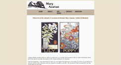 Desktop Screenshot of maryazarian.com